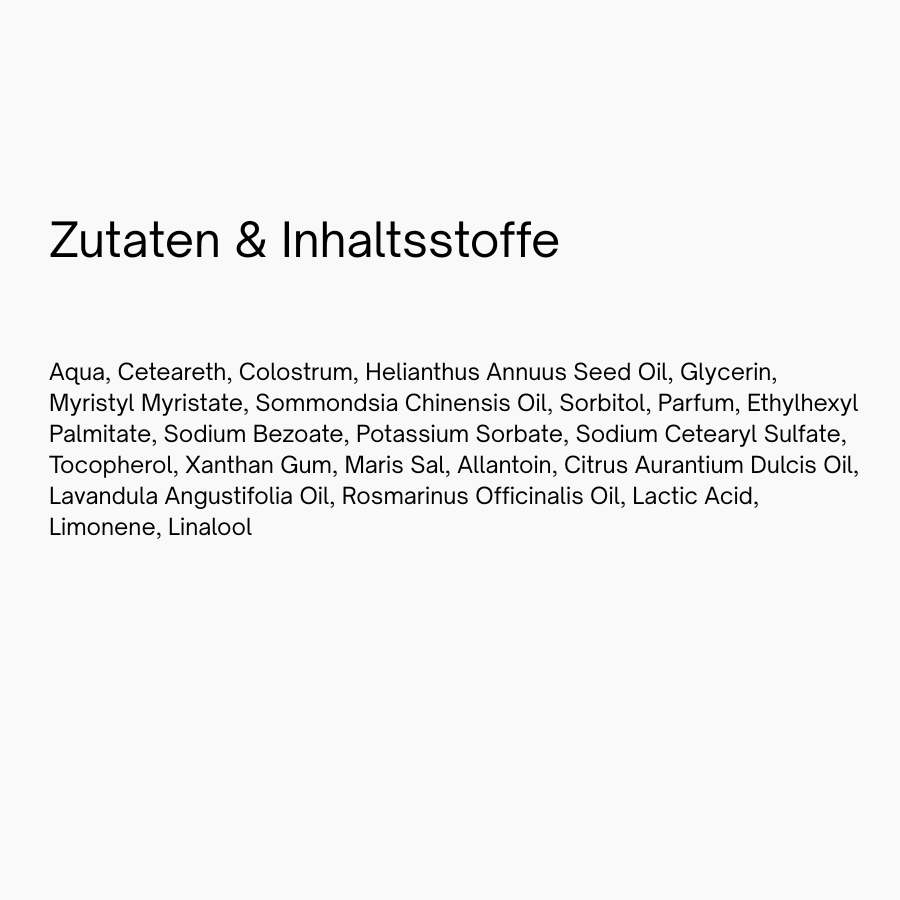 Colostrum Aufbaumilch